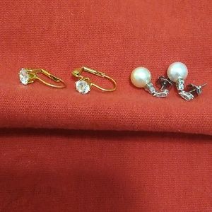 Pierced Earrings 2 pair